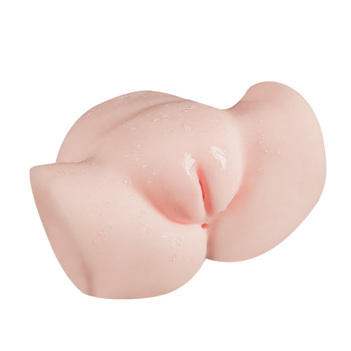3D Realistic Big Ass Anal Sex Dolls Vagina Pussy Male Masturbator Toy-2 Channels