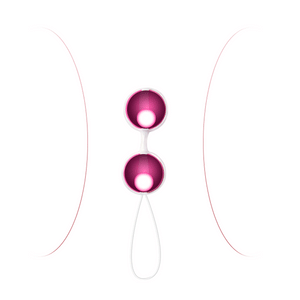 Anal Balls - Red&white Color