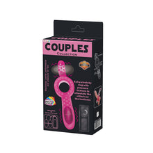Load image into Gallery viewer, Stretchy Ring With Doulbe Vibrators Multi-speed