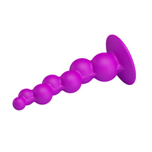 Load image into Gallery viewer, PRETTY LOVE Anal Plug 100% Silicone Super Suction