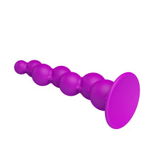 Load image into Gallery viewer, PRETTY LOVE Anal Plug 100% Silicone Super Suction