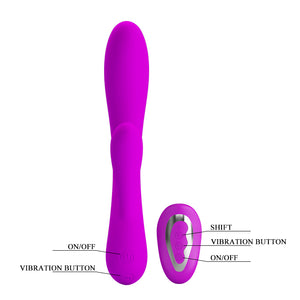 PRETTY LOVE 12 Functions Air pressure Sensor control vibe - Ahern