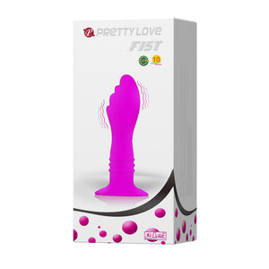 10-Function Vibrator Anal Plug - Fist