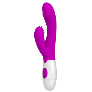 PRETTY LOVE Clit Rabbit Stimulator with  3 Modes of Squirm Vibes