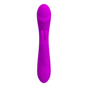 Rabbit Dildo Sex Toy Vibrator with Clit Stimulator