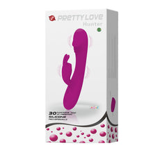 Load image into Gallery viewer, Rabbit Dildo Sex Toy Vibrator with Clit Stimulator