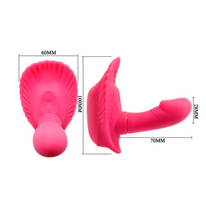 30-Function Vibrator wirelss - Fancy Clamshell