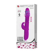 Load image into Gallery viewer, PRETTY LOVE Large Range UP&amp;DOWN 4-Rotation 12-Function Rabbit Vibrator