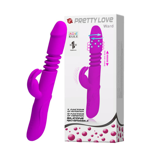PRETTY LOVE 7-Function Vibrator with Water Spray - Henry
