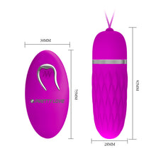 Load image into Gallery viewer, Remote Control Silicone 12-Functions of Vibrator Bullet