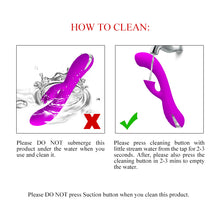 Load image into Gallery viewer, 7 functions of sucing 7 functions of vibration Cleaning functions silicone