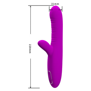 Premium 12 Functions Vibration 4 Tickling Functions G-spot Rabbit Vibrator