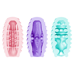 Men's Masturbator Toys 15 Pieces Included - Passionate Double-Sided Eggs