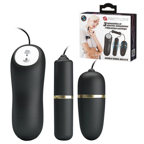 7 Vibrations Settings 3 Intensities of Electric Stimulation