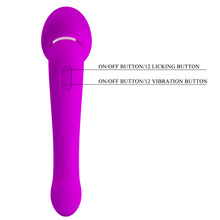 Load image into Gallery viewer, PRETTY LOVE Tremendous Licking and Vibration 12 Modes Vibrator