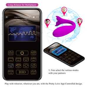 Mobile App Control 12 Functions Vibrator