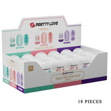 Load image into Gallery viewer, 3 Styles of Egg Masturbator Set - 18 PCS In 1 Box