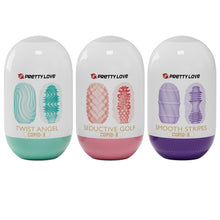 Load image into Gallery viewer, 3 Styles of Egg Masturbator Set - 18 PCS In 1 Box