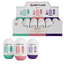 Load image into Gallery viewer, 3 Styles of Egg Masturbator Set - 18 PCS In 1 Box