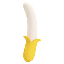 Load image into Gallery viewer, Banana Geek Silicone 7 Functions Vibrator 4 Functions of Thrusting