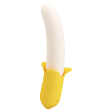 Load image into Gallery viewer, Banana Geek Silicone 7 Functions Vibrator 4 Functions of Thrusting
