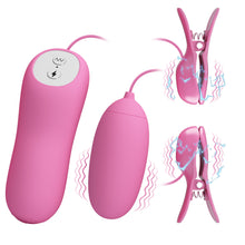 Load image into Gallery viewer, Fully Adjustable Vibrating Egg and Nipple Clamps