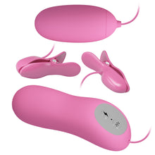 Load image into Gallery viewer, Fully Adjustable Vibrating Egg and Nipple Clamps