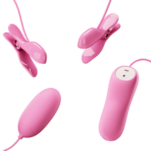 Load image into Gallery viewer, Fully Adjustable Vibrating Egg and Nipple Clamps