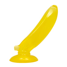 Load image into Gallery viewer, A Banana Shaped Anal Plug Stimulate Suck PVC Material