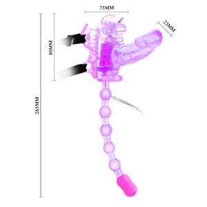 Strap-on Butterfly Vib (7-speed)