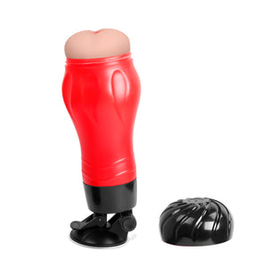12 Function Vibrator Suction Cup Removable Sleeve
