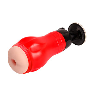 12 Function Vibrator Suction Cup Removable Sleeve