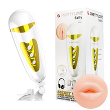 Load image into Gallery viewer, Men&#39;s Masturbator  (Mouth) 12 Functions Vibration, Voice