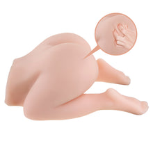 Load image into Gallery viewer, Passion lady Nature skin masturbator Double vibrating egg Voice speaker