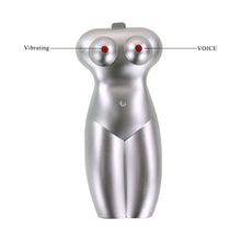 Load image into Gallery viewer, Passion lady Nature skin masturbator Double vibrating egg Voice speaker