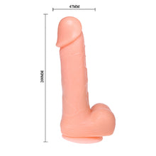Load image into Gallery viewer, Realistic Vibrating Suction Dildo