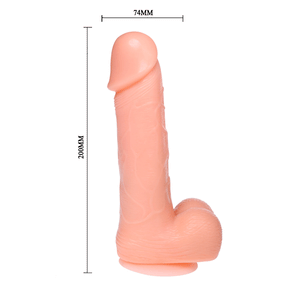 Realistic Vibrating Suction Dildo