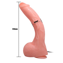 Load image into Gallery viewer, Huge Realistic Vibrating Dildo