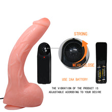 Load image into Gallery viewer, Huge Realistic Vibrating Dildo