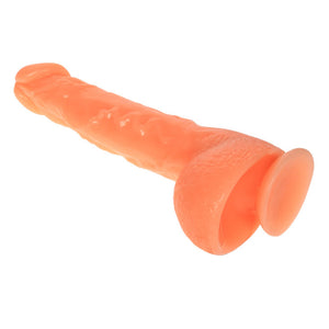 Realistic G-spot Curved Suction Dildo