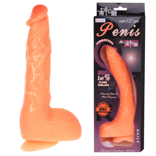 Realistic G-spot Curved Suction Dildo