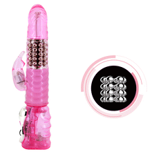 Load image into Gallery viewer, Tingly Clitoral Teaser Vibrator Rotating Beads