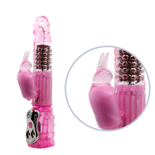 Load image into Gallery viewer, Mutil-Speed Vib and Rotate Rabbit Vibrator