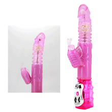 Load image into Gallery viewer, Mutil-Speed Soft Jelly Rabbit Vibrator