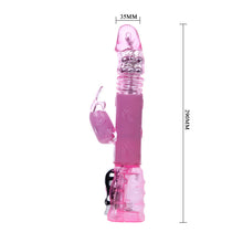 Load image into Gallery viewer, Verve Rabbit - Rotating Up&amp;Down Metal Beads Vibrator
