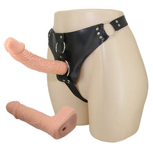 Load image into Gallery viewer, Strap-on with two Realistic Dildos - 7.8 inches dildo