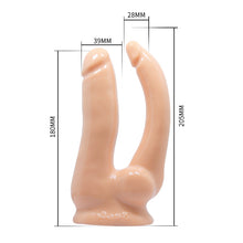 Load image into Gallery viewer, Strap-On Vibrating Double Dildos