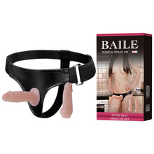Load image into Gallery viewer, Strap-On ULTRA PASSIONATE HARNESS Double mini Dildos
