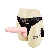 Load image into Gallery viewer, Fantastic Strap-On 6.5 inch cock with vibrator