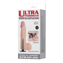 Load image into Gallery viewer, Fantastic Strap-On 6.5 inch cock with vibrator